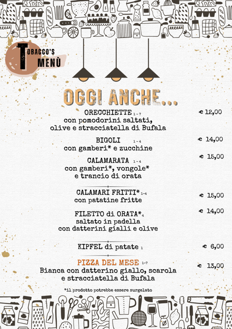 OGGI ANCHE ...