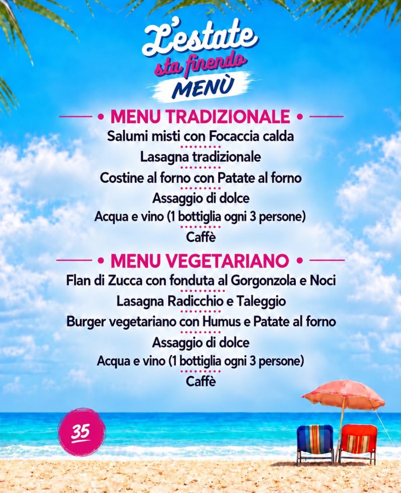 IL MENU