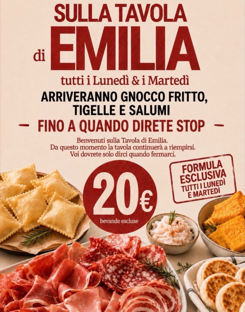 sulla TAVOLA di EMILIA