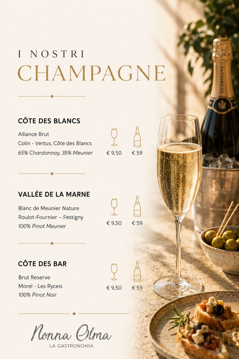 I NOSTRI CHAMPAGNE