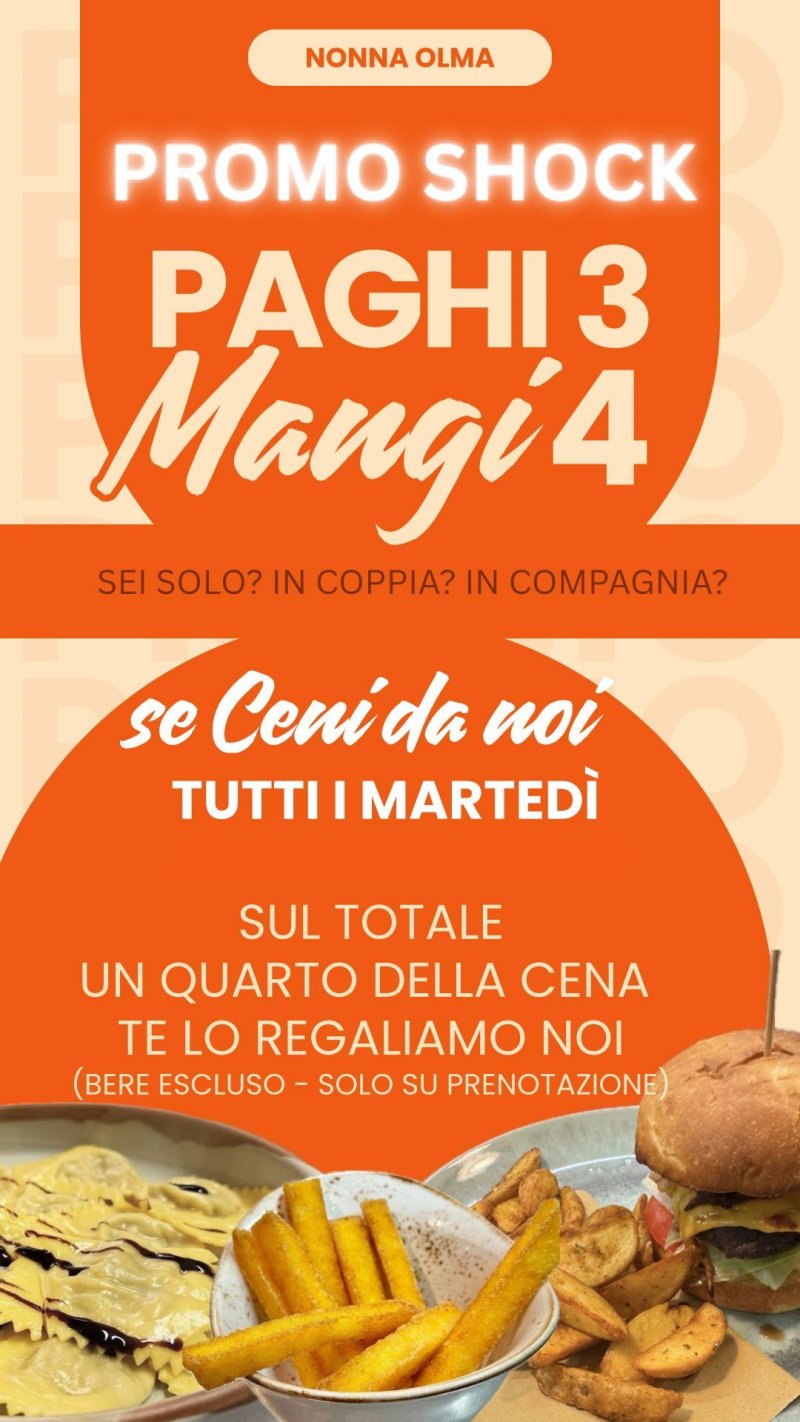 SOLO CON LA NOSTRA FIDELITY: SCONTO 25%