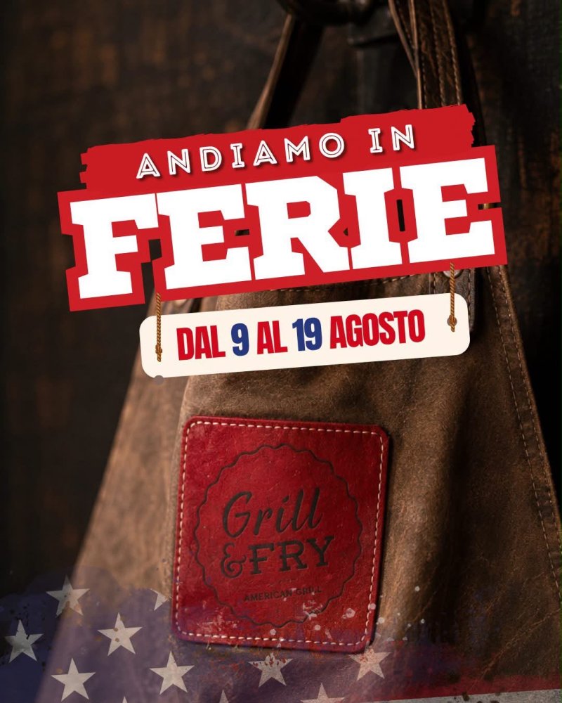 SIAMO IN FERIE