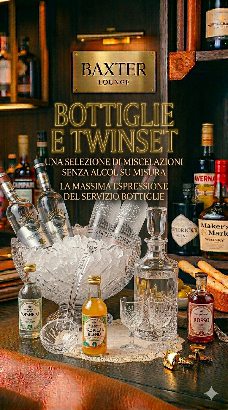 Bottiglie e Twin Set